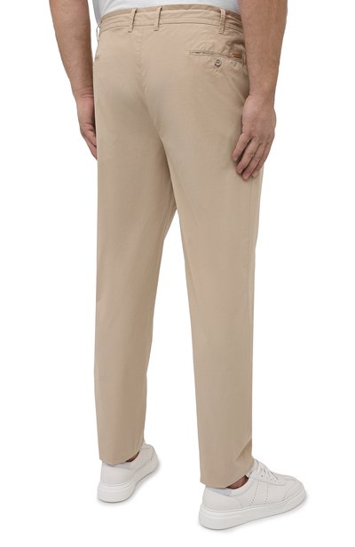 Хлопковые брюки EDUARD DRESSLER, арт. 150138/51W09, фото 4