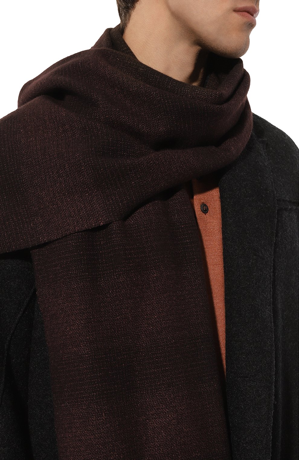 Шарф из шерсти и шелка ZEGNA, арт. Z6L05SA6/26A, фото 2