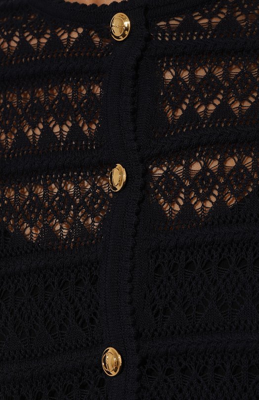 Хлопковый кардиган Gucci 743288/XKC2Y Синий  743288/XKC2Y Фото 5