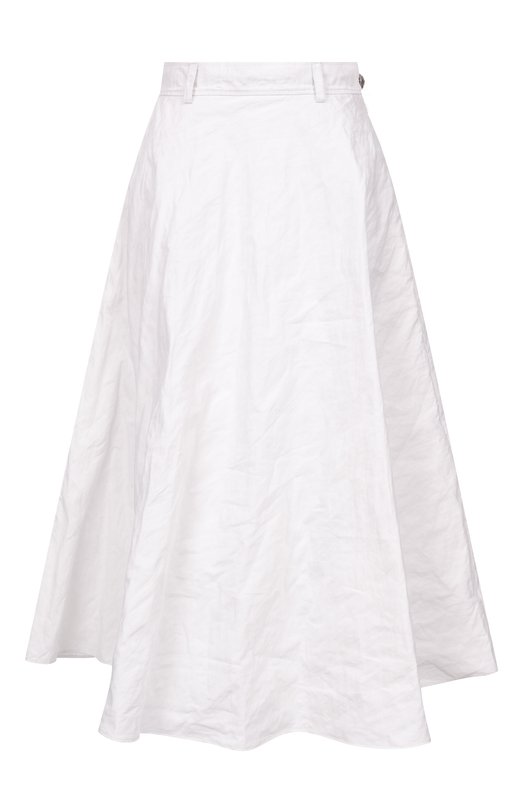 Хлопковая юбка Moschino A0121/0533 Белый A0121/0533