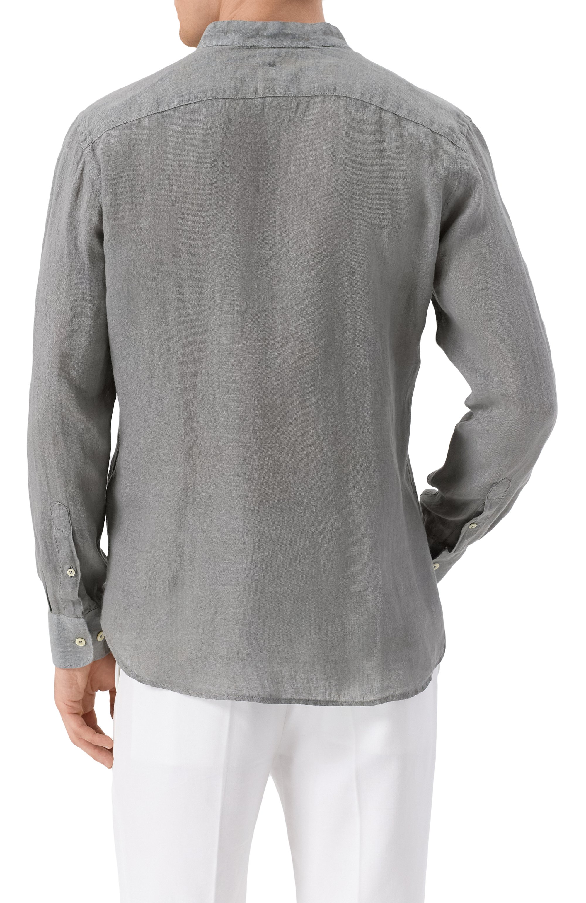Льняная рубашка 120% LINO, арт. 32ALIM1159/0115/000, фото 4