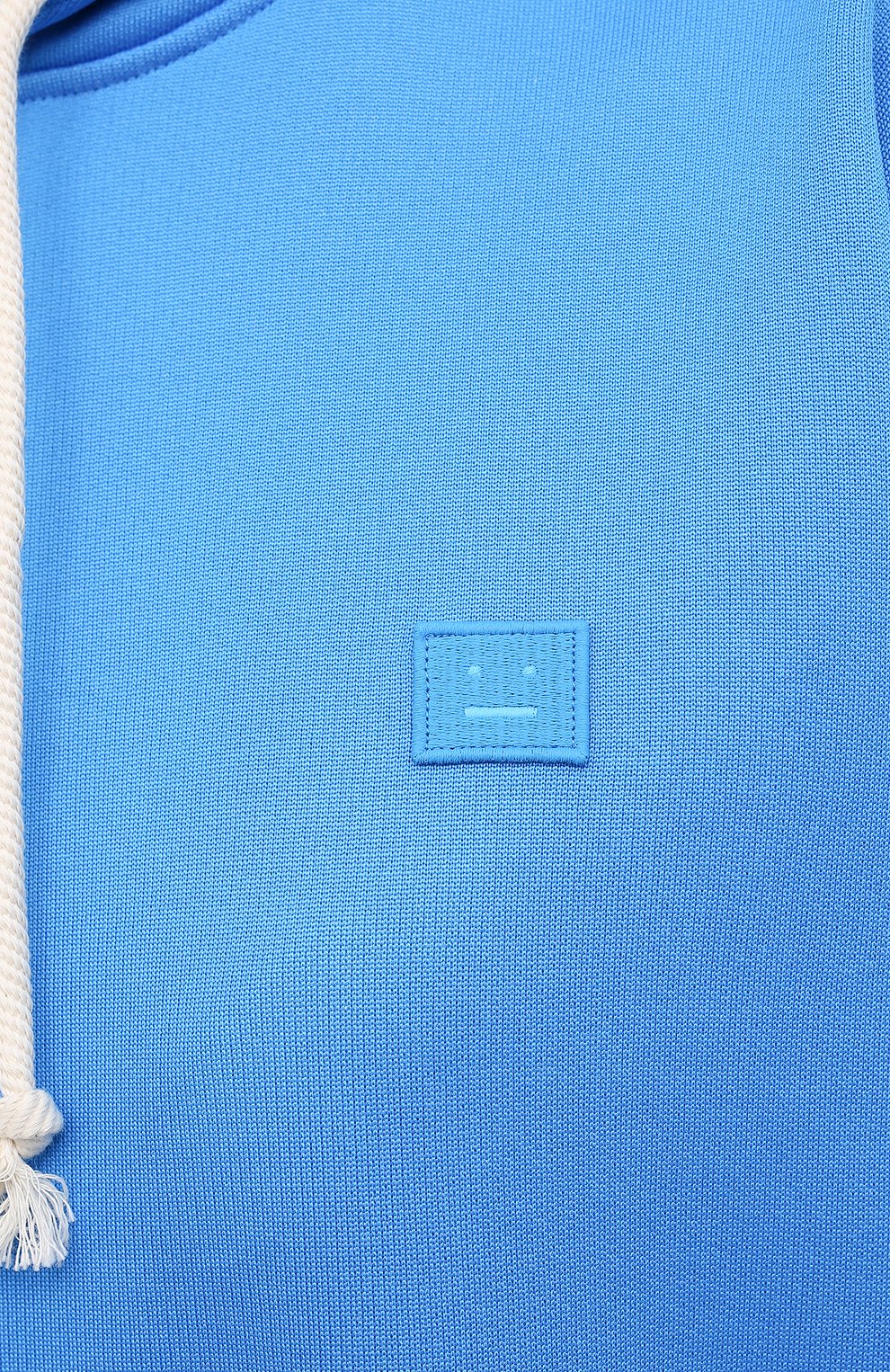 Хлопковое худи ACNE STUDIOS голубого цвета по цене 36250 руб., арт. CI0065/W, фото 5 Хлопковое худи ACNE STUDIOS, арт. CI0065/W, фото 5