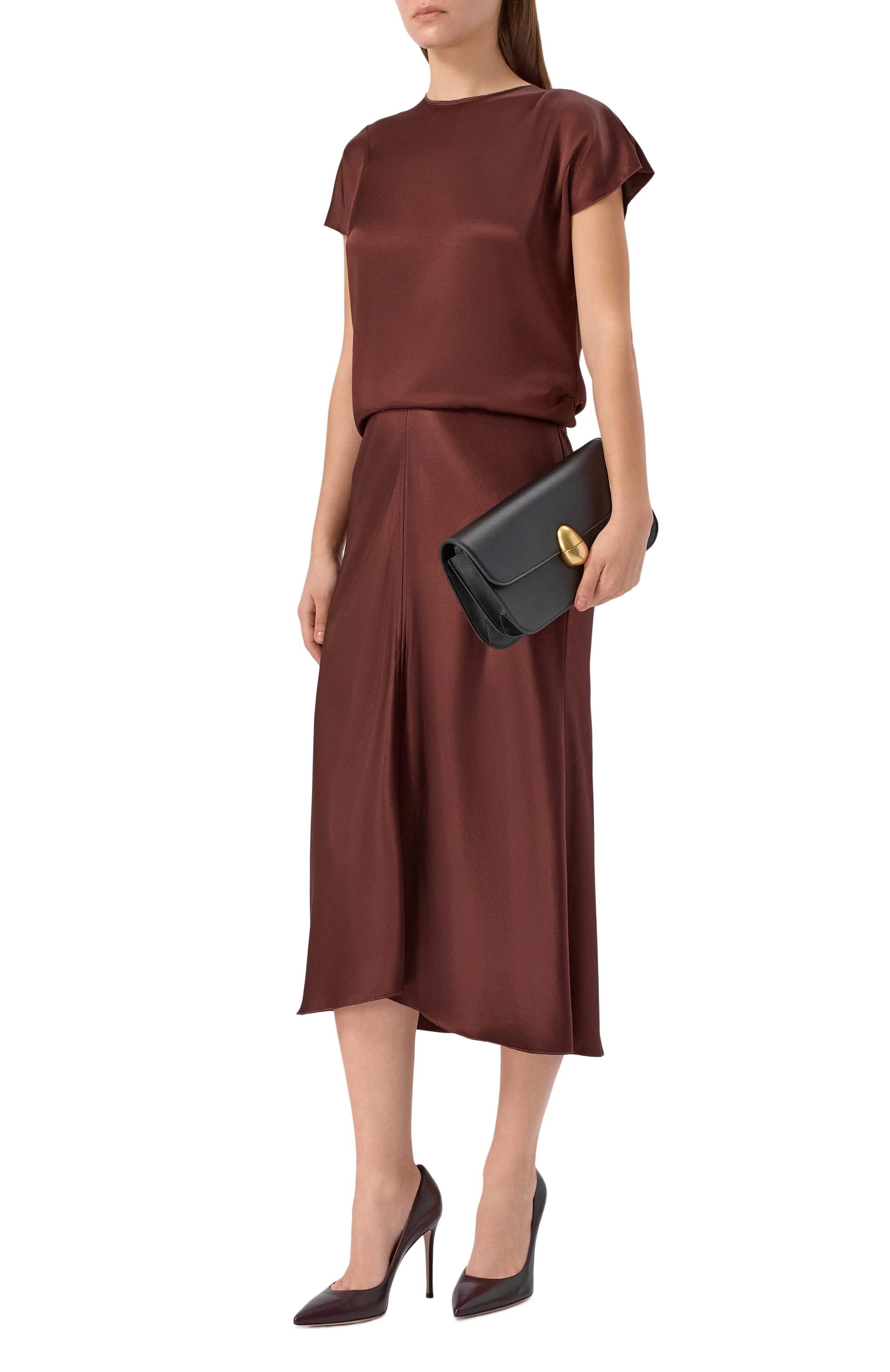 Атласная юбка NOBLE&BRULEE, арт. NB129/08092025/2, фото 2