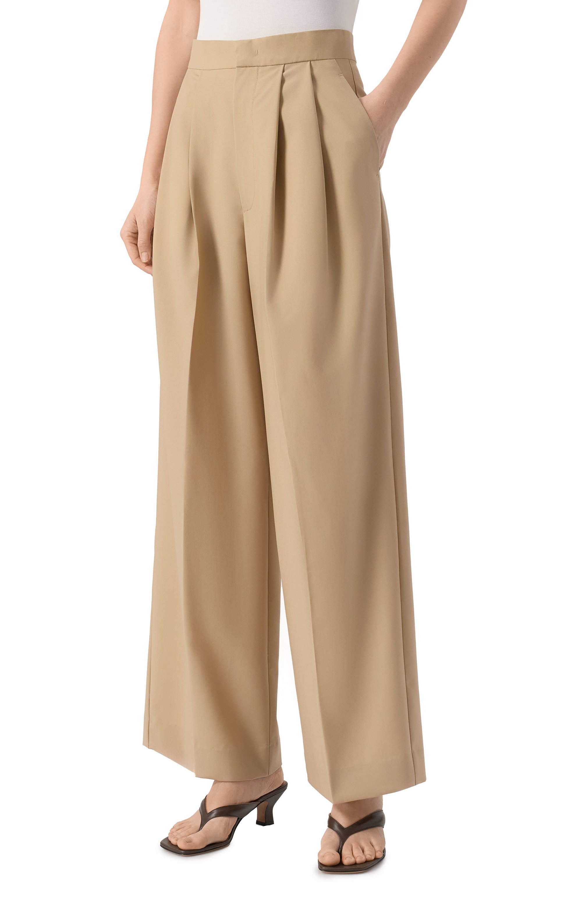 Шерстяные брюки SASUPHI, арт. S25314/W0, фото 3