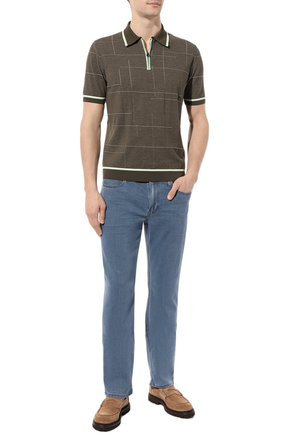 Хлопковое поло STEFANO RICCI, арт. K818051P31/F23278, фото 2