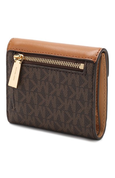 Портмоне MICHAEL MICHAEL KORS коричневого цвета по цене 14100 руб., арт. 34F9GF6E6B, фото 2 Портмоне MICHAEL MICHAEL KORS, арт. 34F9GF6E6B, фото 2