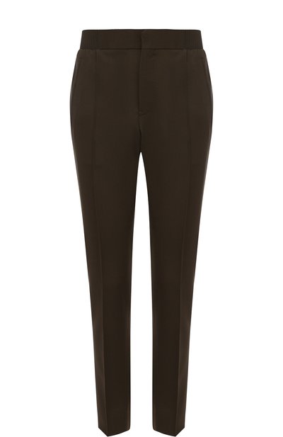 Шерстяные брюки прямого кроя с поясом на резинке BERLUTI, арт. R12TCU22-WANE, фото 1