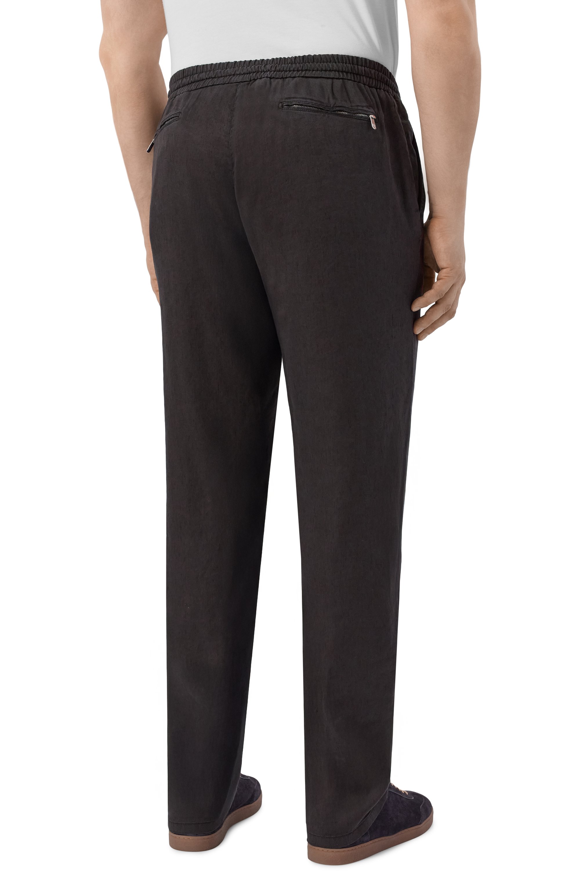 Брюки изо льна и лиоцелла MARCO PESCAROLO, арт. CARACCI0L0/5302, фото 4