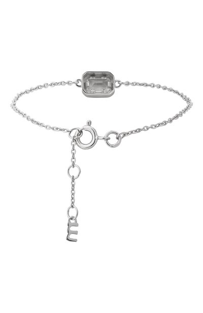 Браслет wave base с горным хрусталем MOONKA серебряного цвета по цене 13900 руб., арт. wav-br-crs, фото 3 Браслет wave base с горным хрусталем MOONKA, арт. wav-br-crs, фото 3