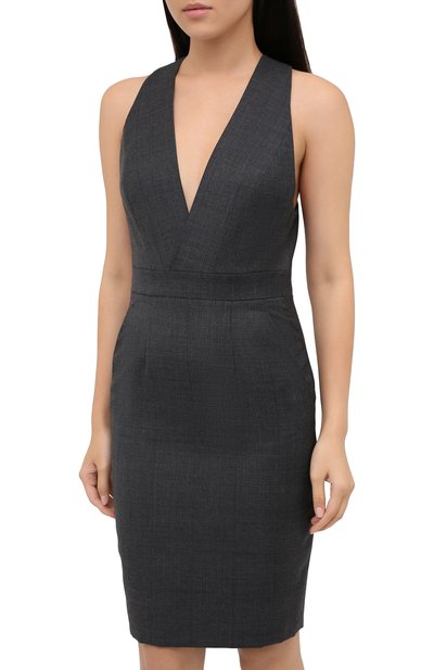 Шерстяной костюм DSQUARED2 темно-серого цвета по цене 206000 руб., арт. S75FZ0067/S53014, фото 4 Шерстяной костюм DSQUARED2, арт. S75FZ0067/S53014, фото 4