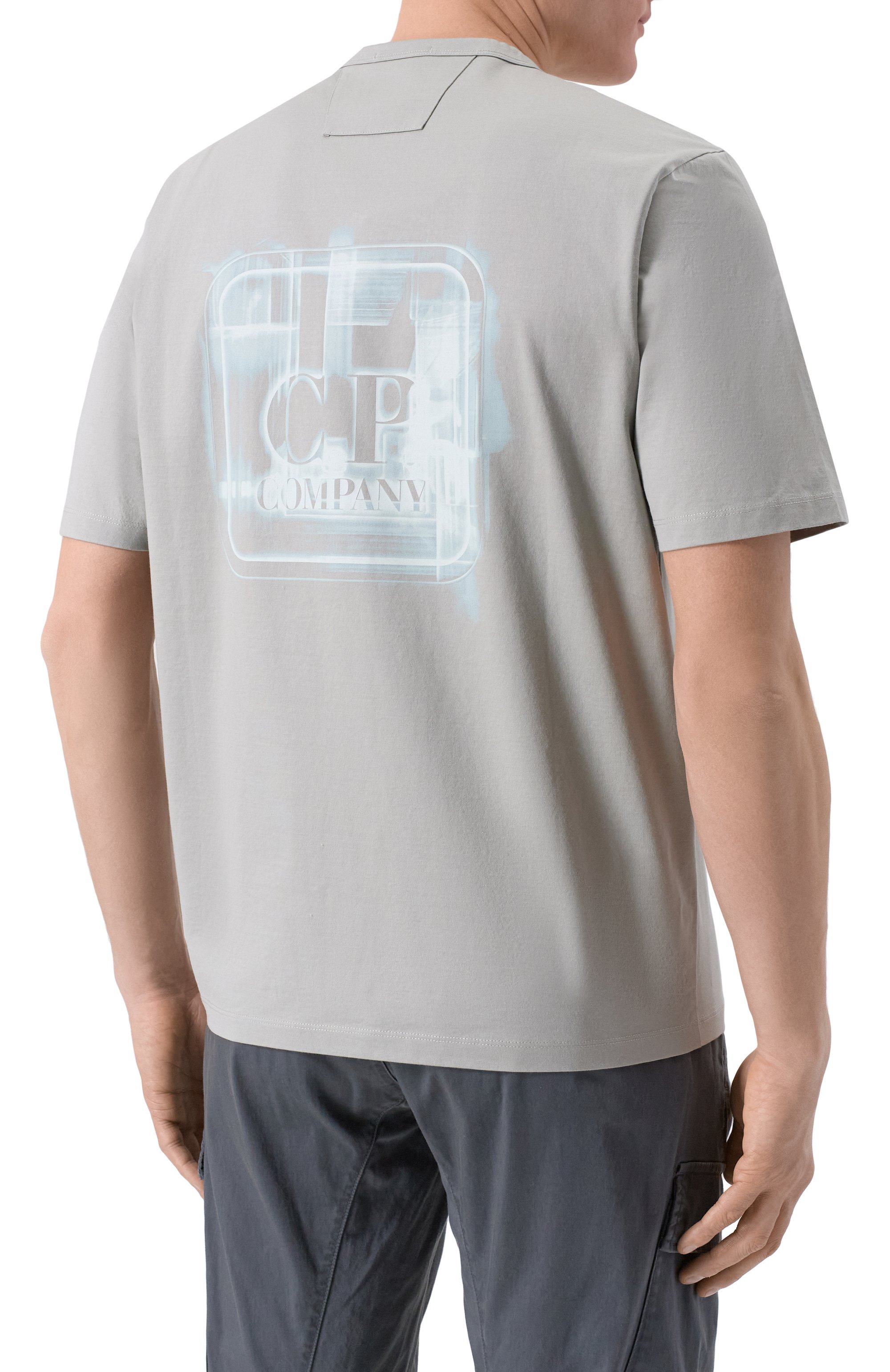 Хлопковая футболка C.P. COMPANY, арт. 20CLTS055A/006370W, фото 4