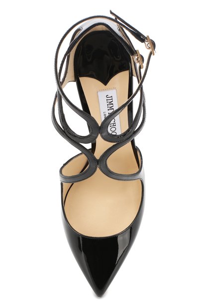 Лаковые туфли lancer 100  JIMMY CHOO, арт. LANCER 100/PAT, фото 5