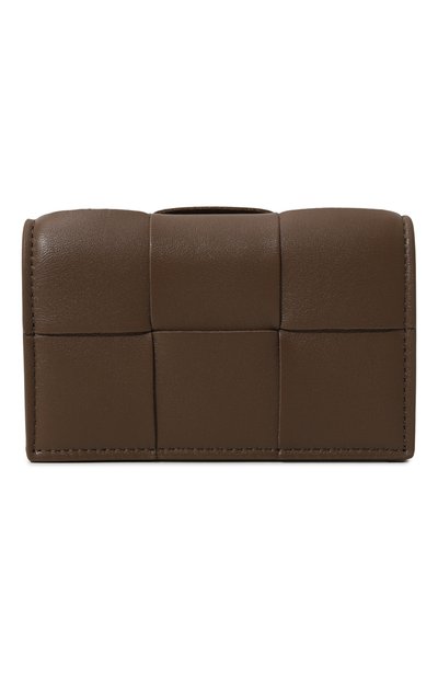 Женский кожаный футляр для кредитных карт BOTTEGA VENETA, арт. 651396/VCQC4