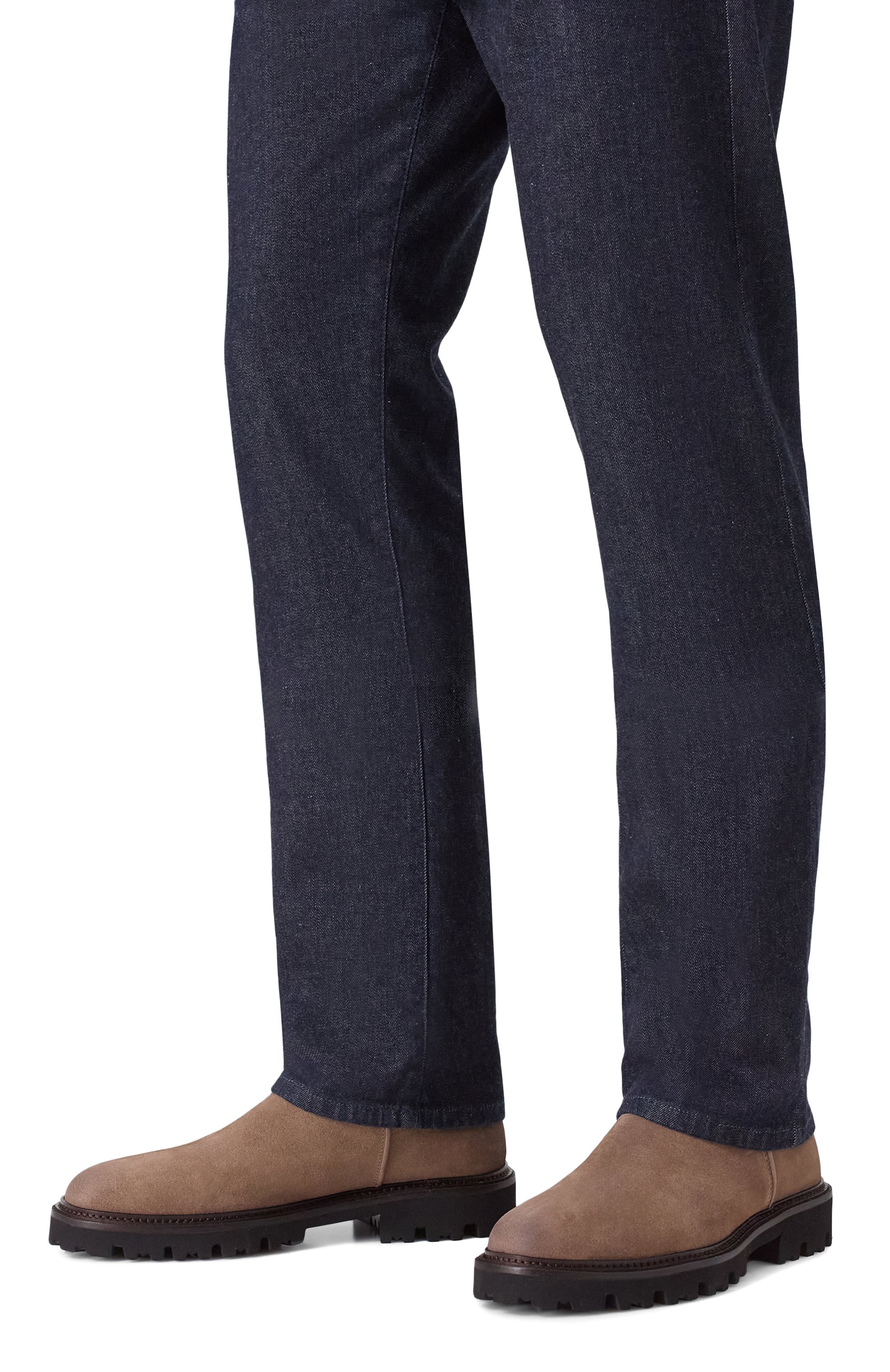 Замшевые челси julyo BOSS бежевого цвета по цене 36950 руб., арт. 50552572, фото 3 Замшевые челси julyo BOSS, арт. 50552572, фото 3