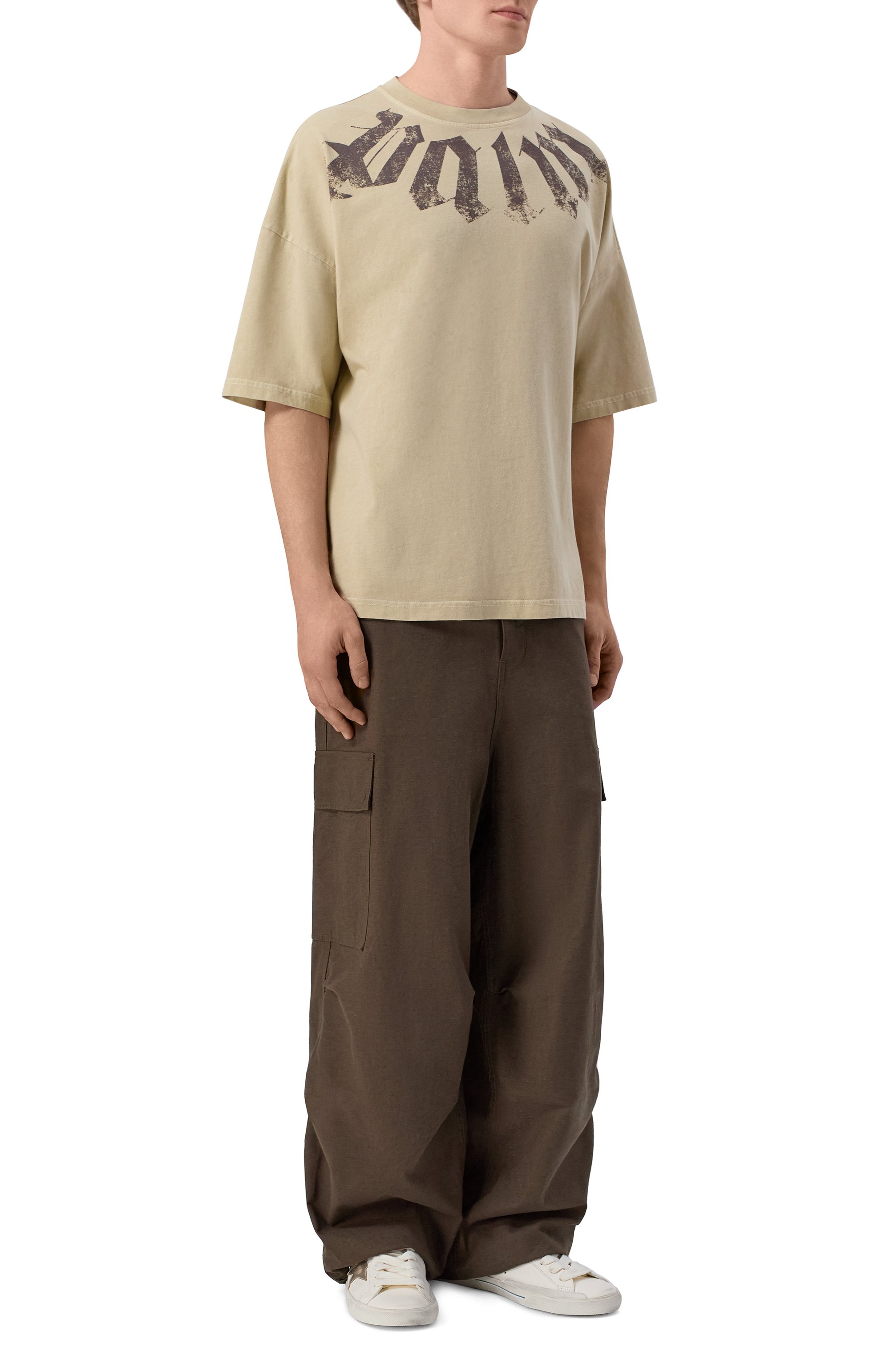 Хлопковая футболка PALM ANGELS, арт. PMAA10DS26JER002, фото 2