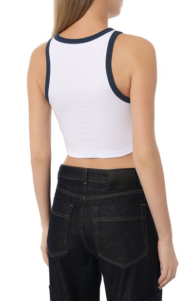 Хлопковый топ MC2 SAINT BARTH, арт. STBW/BLUE/07295D, фото 4