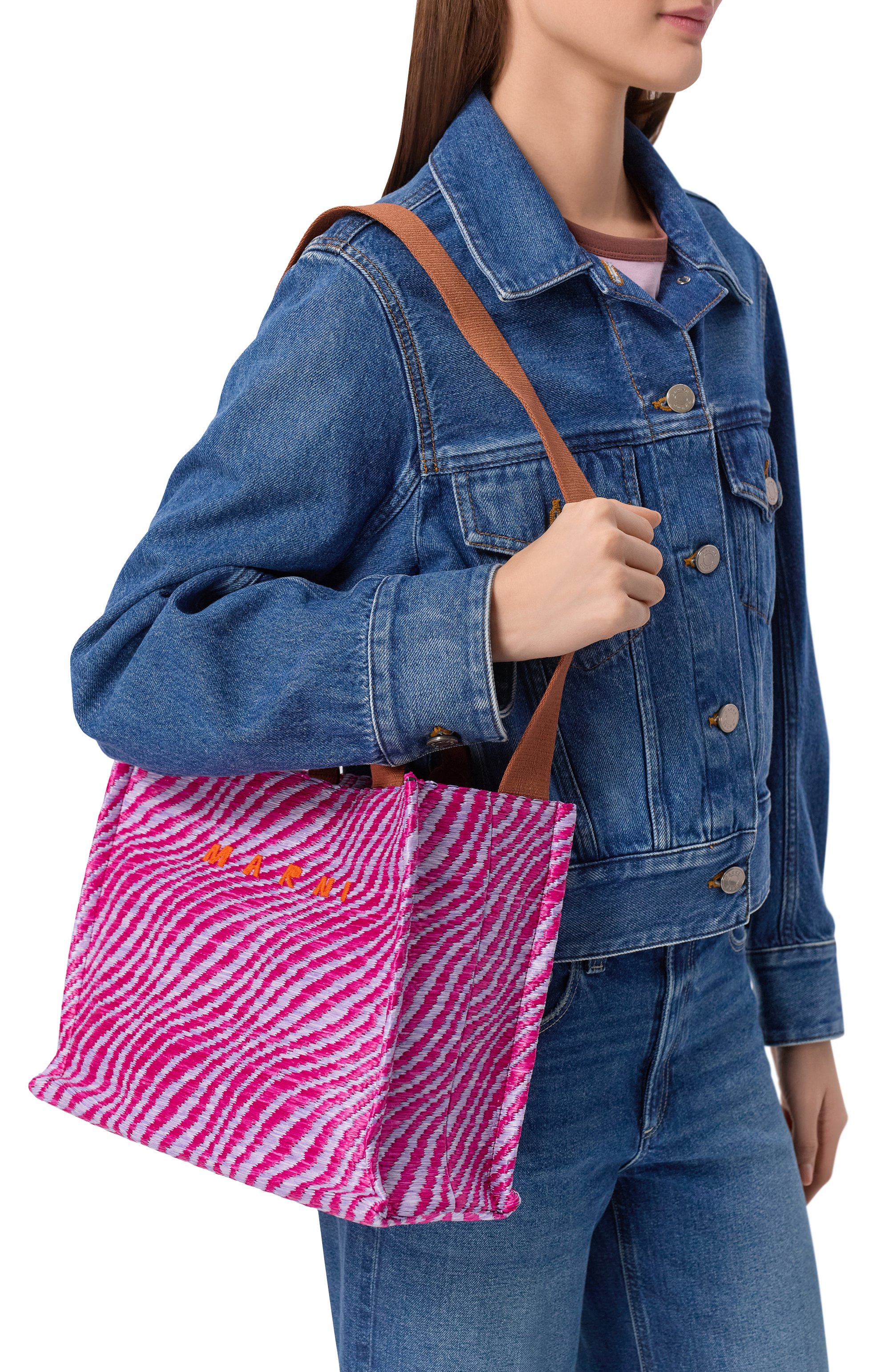 Сумка basket small MARNI, арт. SHMP0077U7/P9841, фото 2