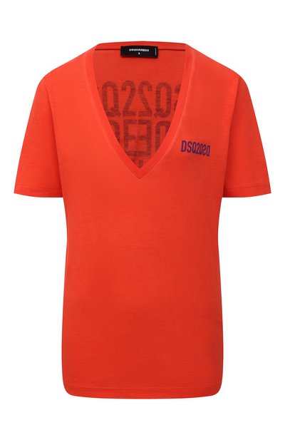 Женская хлопковая футболка DSQUARED2, арт. S75GD0165/S21600