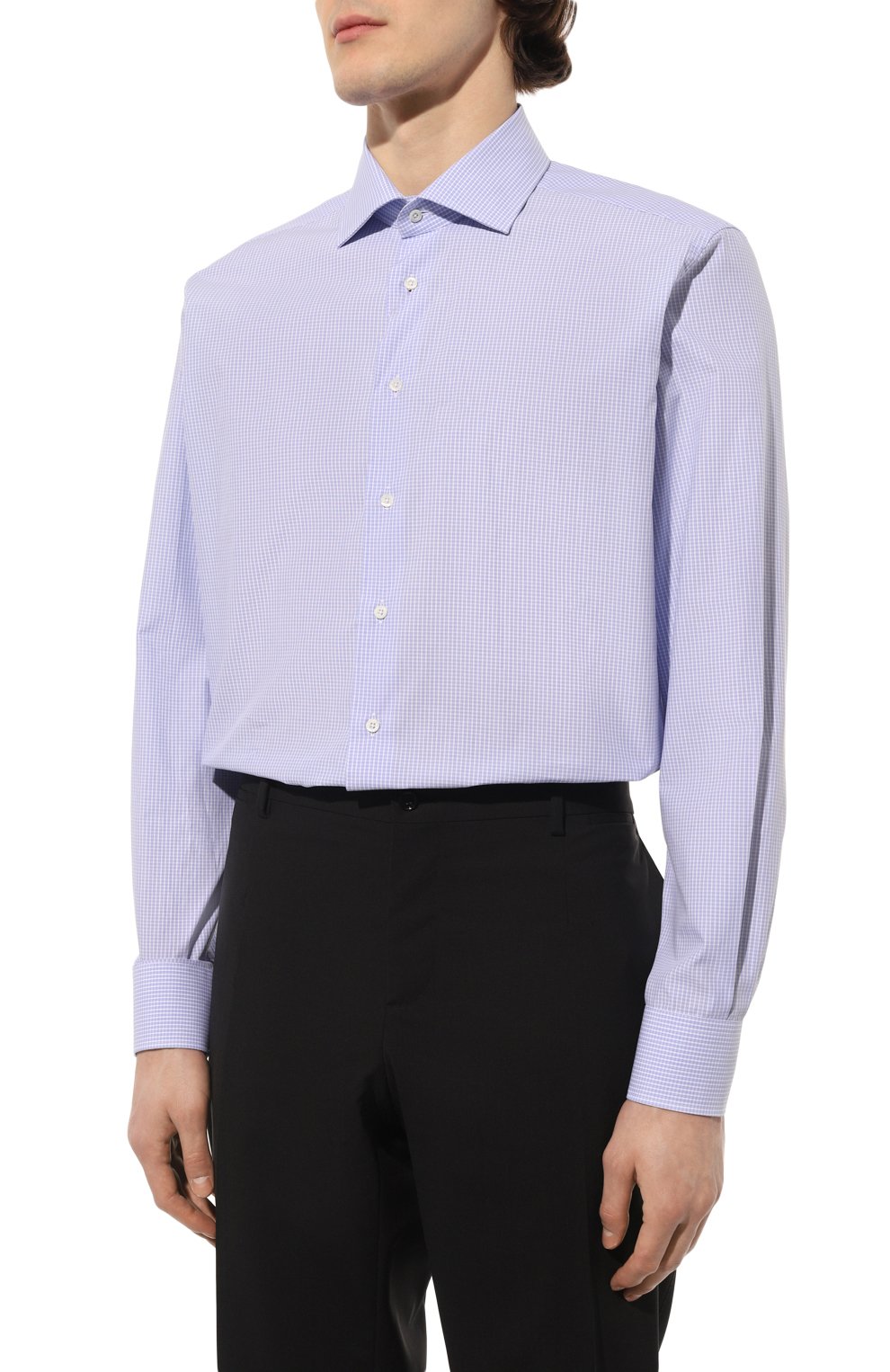 Хлопковая сорочка CORNELIANI, арт. 91P100-3111241, фото 4