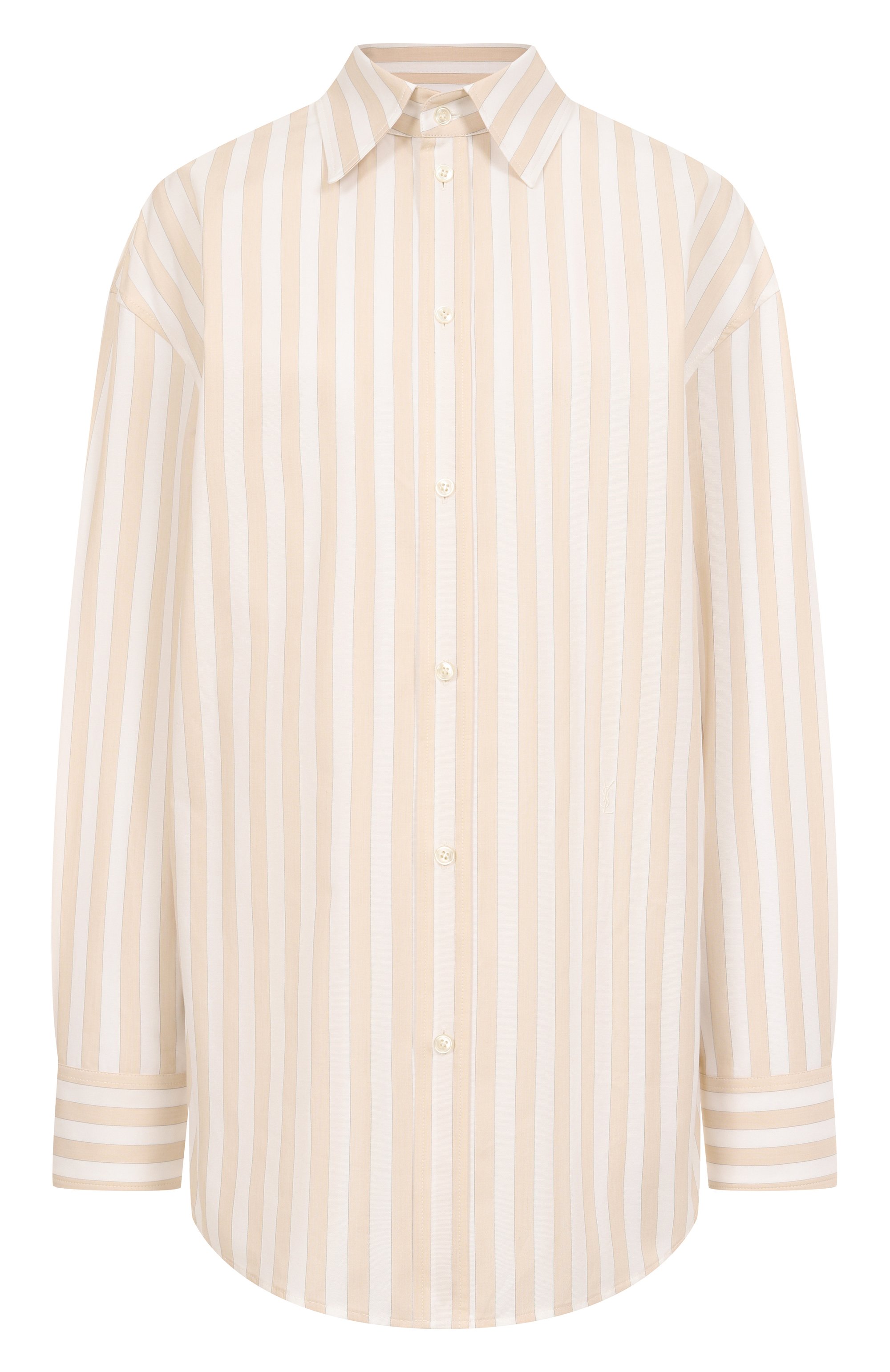 Хлопковая рубашка SAINT LAURENT, арт. 829703/Y7C11, фото 1