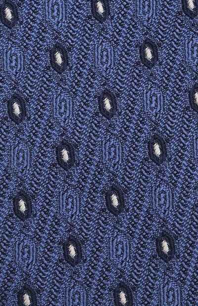 Шелковый галстук ZEGNA синего цвета по цене 31650 руб., арт. Z5B00/15C, фото 3 Шелковый галстук ZEGNA, арт. Z5B00/15C, фото 3