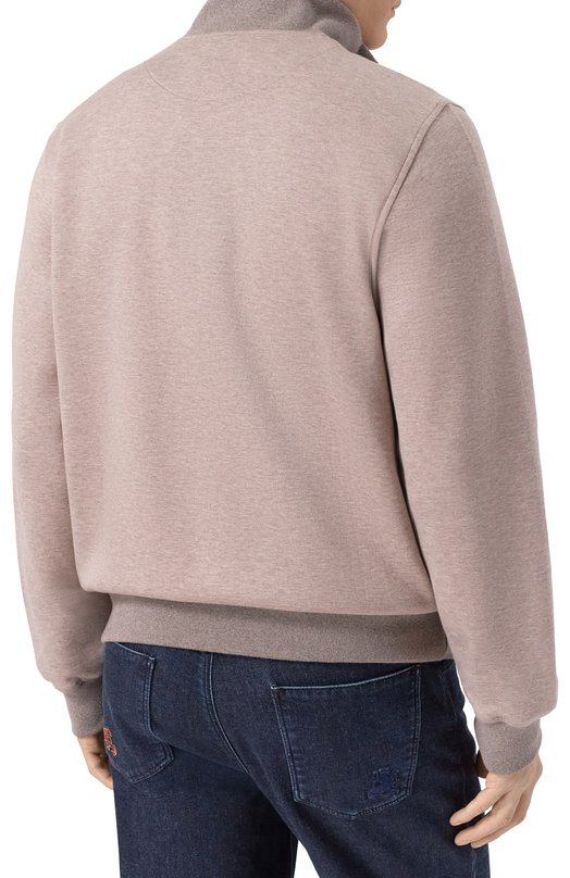 Толстовка из хлопка и кашемира MVST 13M467.VA00.MUST. Бежевый  13M467.VA00.MUST. Фото 4