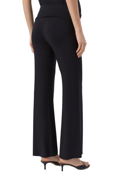 Брюки из вискозы PIETRO BRUNELLI черного цвета по цене 11600 руб., арт. PNH010/BBBAMB, фото 4 Брюки из вискозы PIETRO BRUNELLI, арт. PNH010/BBBAMB, фото 4