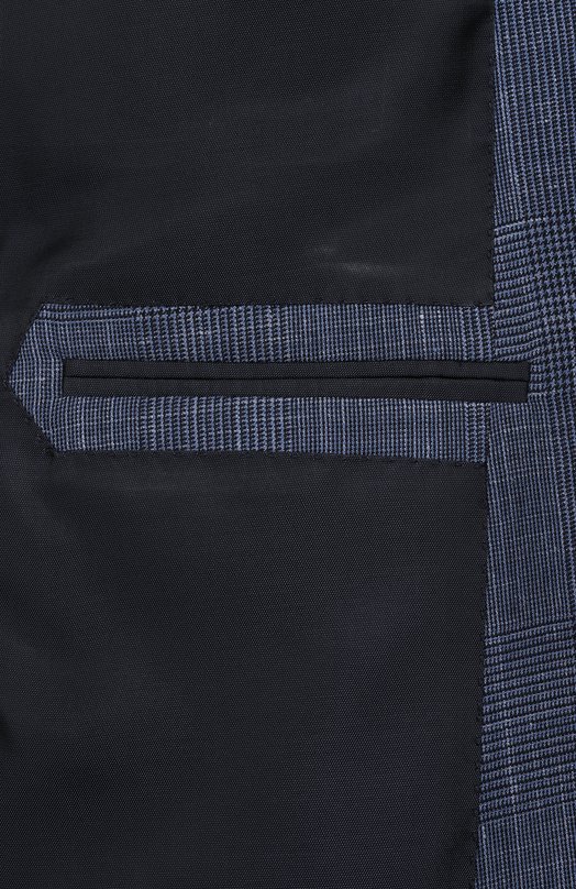 Костюм из шерсти и шелка Zegna 221225/949503A9 Синий  221225/949503A9 Фото 9