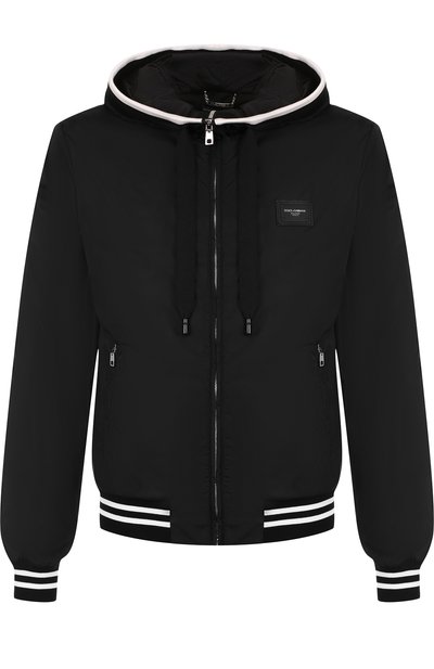 Бомбер на молнии с капюшоном DOLCE & GABBANA, арт. G9LH0T/FUMQG, фото 1