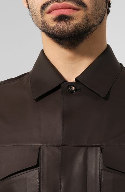 Кожаная куртка ZEGNA, арт. UUPNN/U163, фото 5