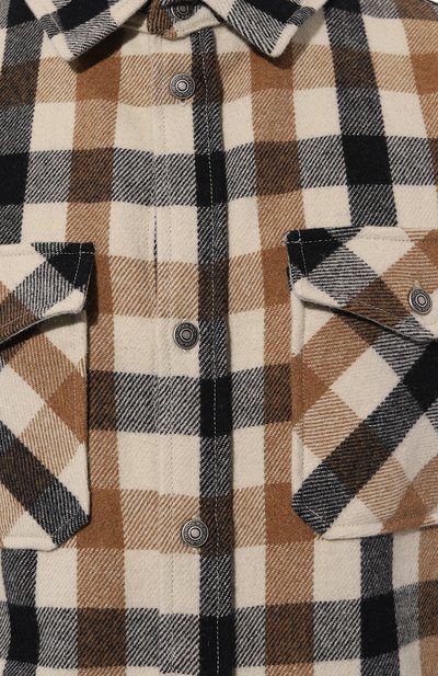 Шерстяная рубашка WOOLRICH, арт. CFWOOS0065MRUT3093, фото 5