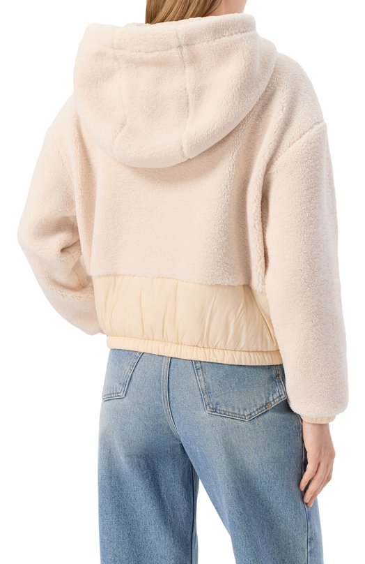 Утепленная куртка Emporio Armani EW001371/AF16465 Кремовый  EW001371/AF16465 Фото 4