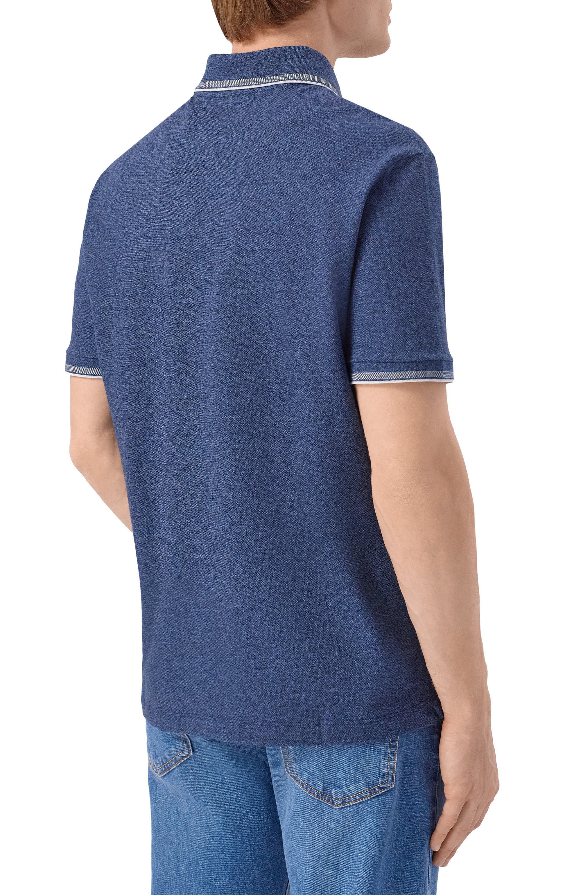 Хлопковое поло PAUL&SHARK, арт. 25411205, фото 4