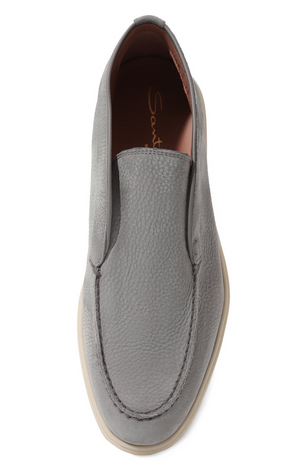 Ботинки из нубука yalta SANTONI, арт. WUYA58458TISNSV9, фото 6