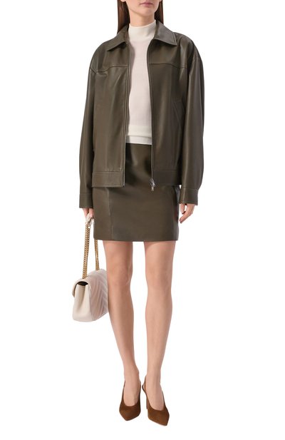 Кожаная юбка MVST, арт. M26.2PW.L910/L011 NAPPA, фото 2