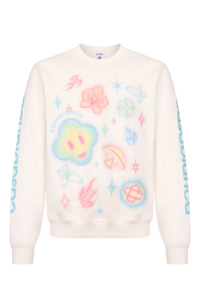 Мужской хлопковый свитшот CASABLANCA, ар т. M-SP26-JTP-293-01