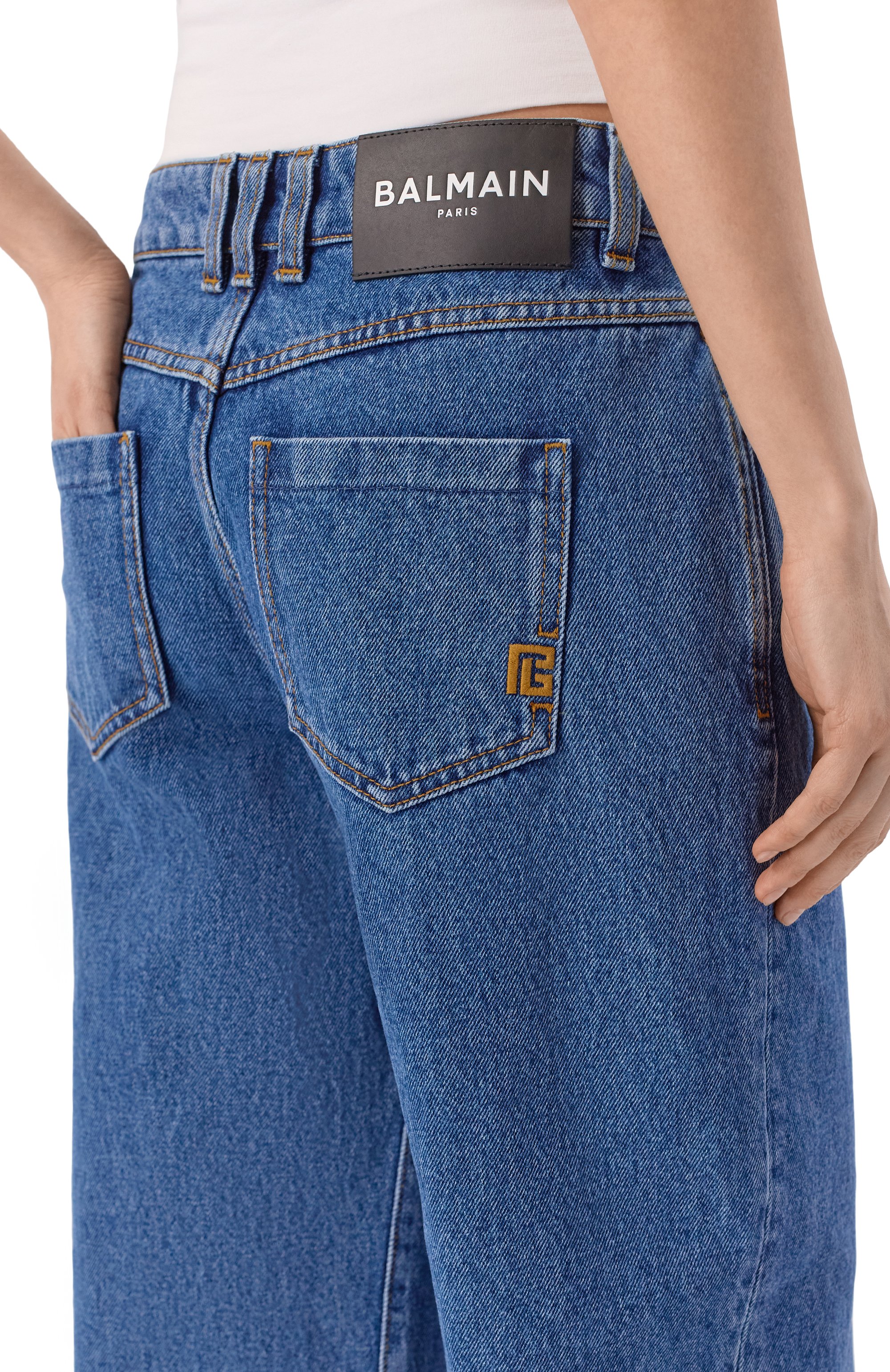 Джинсы BALMAIN, арт. GF1MI051/DG08, фото 5