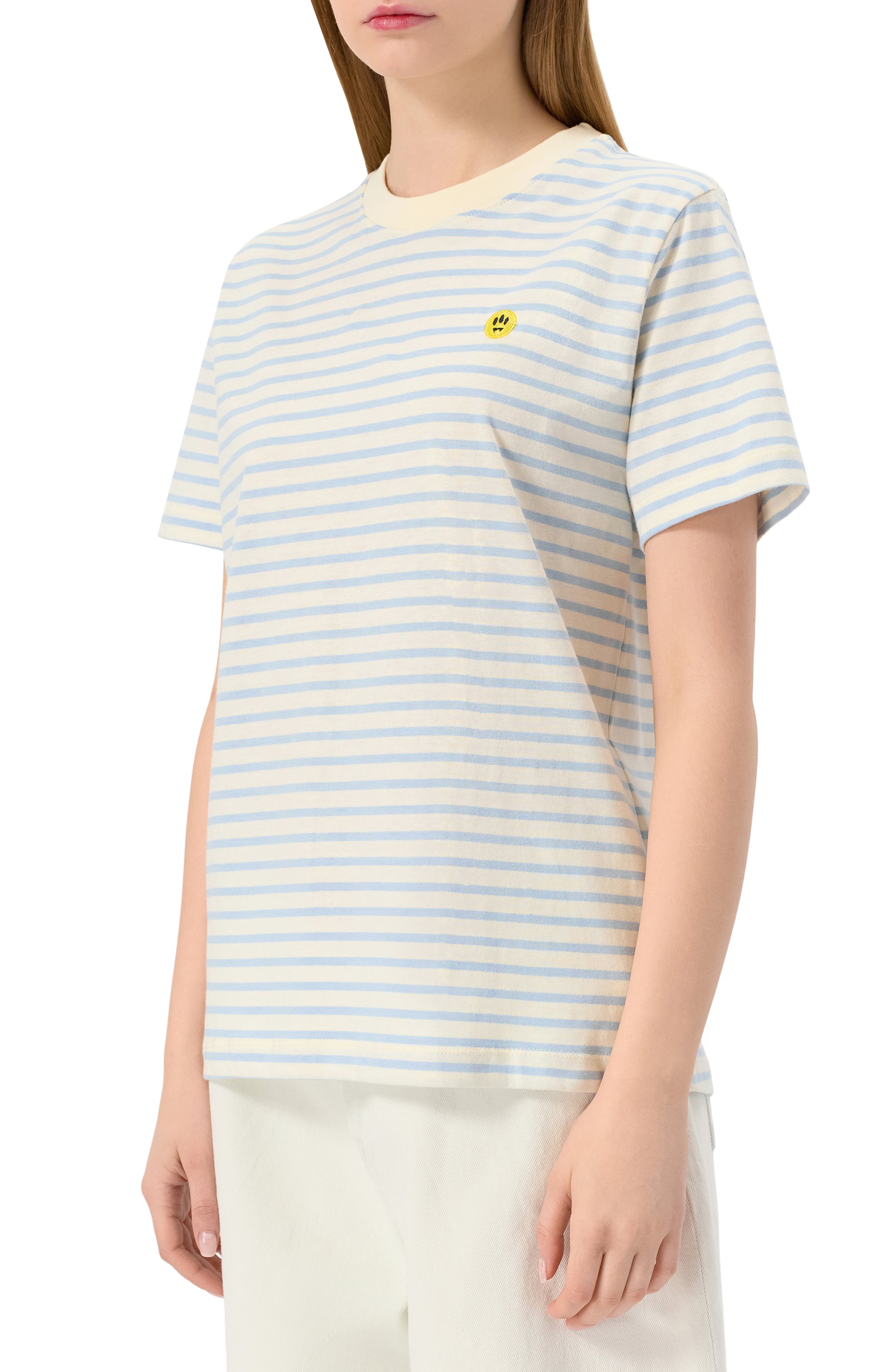 Хлопковая футболка BARROW, арт. S5BWW0TH090, фото 3