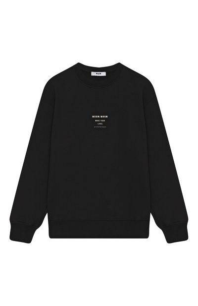 Хлопковый свитшот MSGM KIDS, арт. F5MSJBSW214