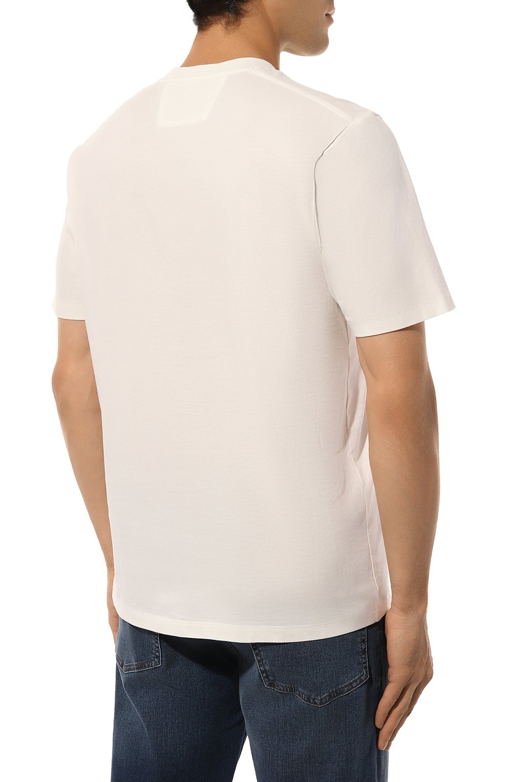 Хлопковая футболка C.P. COMPANY, арт. 17CMTS164A006586W, фото 4