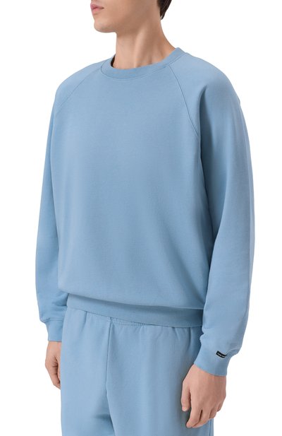 Хлопковый свитшот ГОША РУБЧИНСКИЙ, арт. SW_0201_BLUE, фото 3