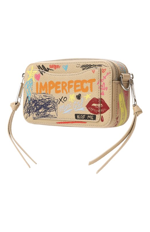 Сумка The Punk Scribble Snapshot MARC JACOBS (THE) 2S6HCR004H01 Бежевый  2S6HCR004H01 Фото 4