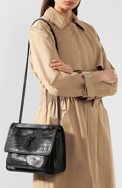 Сумка niki medium SAINT LAURENT, арт. 548942/1K00U, фото 5