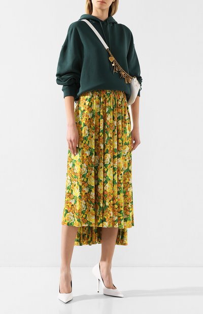Юбка с принтом VETEMENTS, арт. SS20SK286 2615/W/YELL0W FL0WERS, фото 2