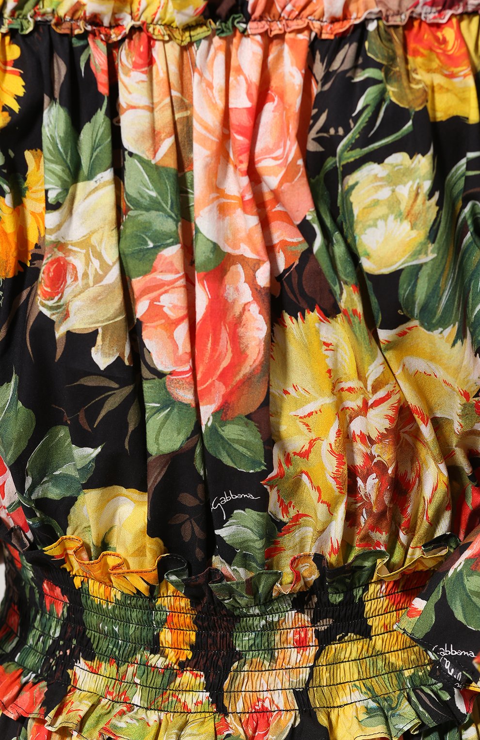 Хлопковое платье DOLCE & GABBANA, арт. F6D3TT/HS5CW, фото 5