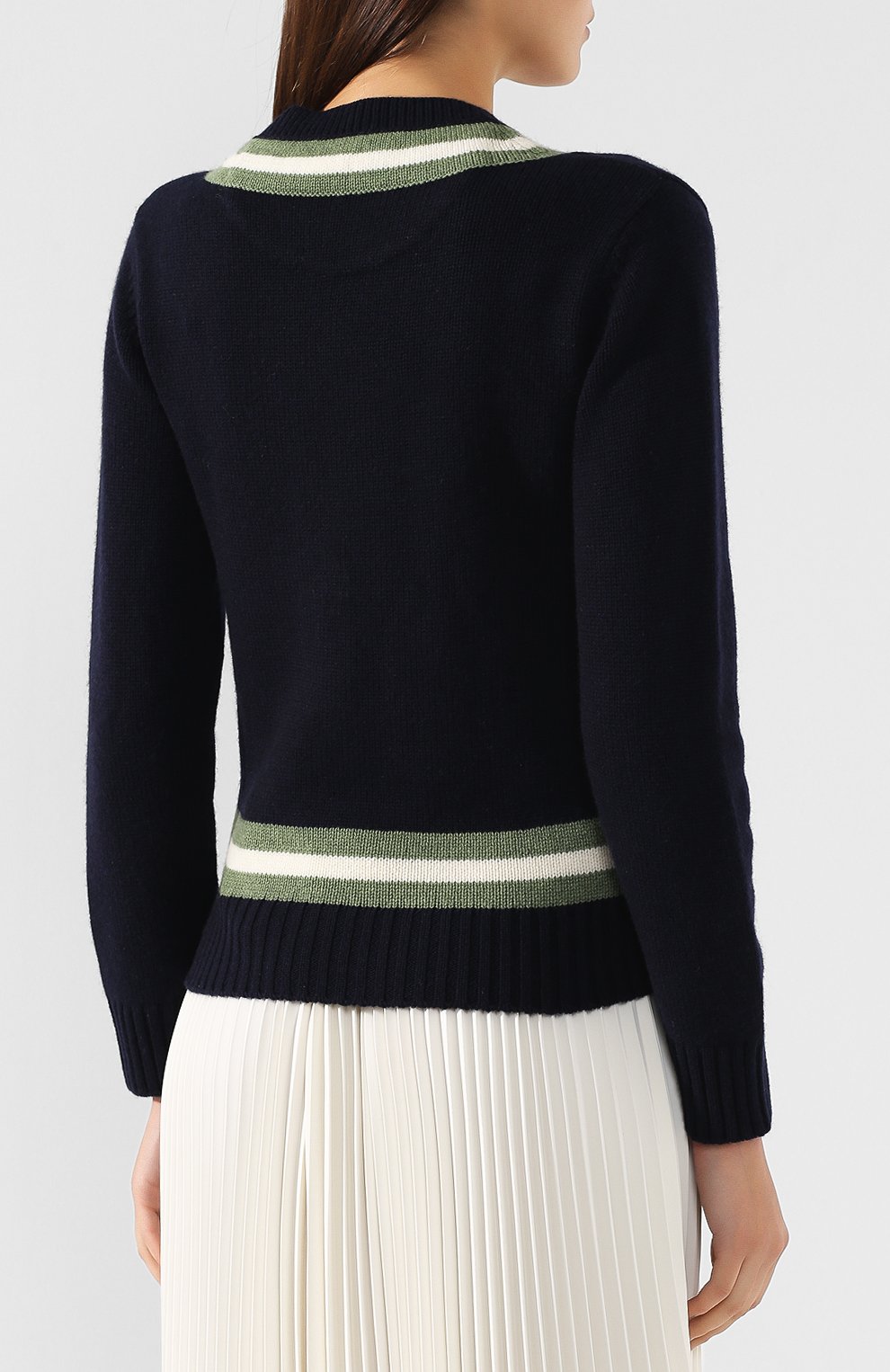 Пуловер из смеси шерсти и кашемира BURBERRY, арт. 8007851, фото 4