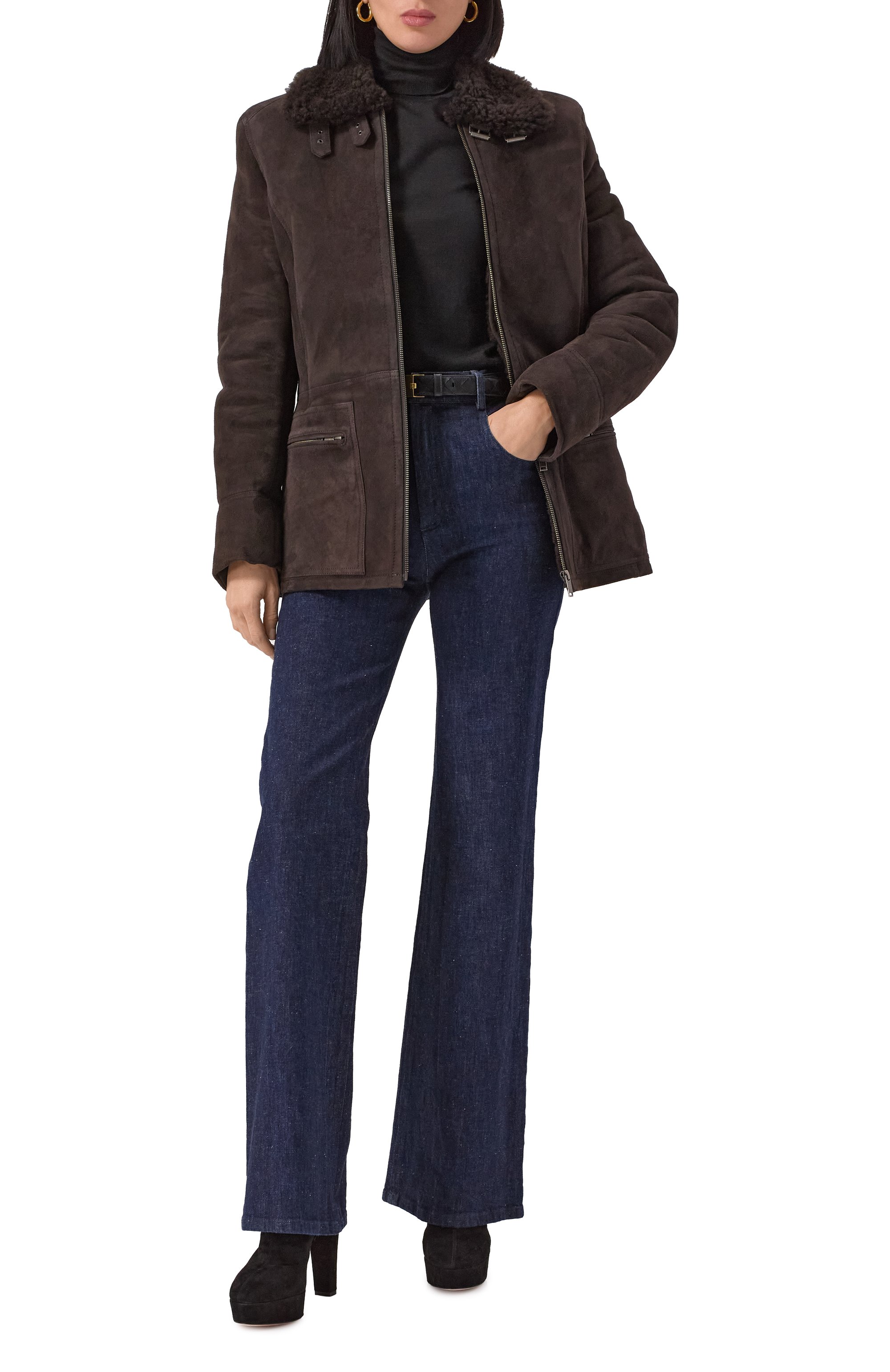 Замшевые ботильоны saint honore AQUAZZURA, арт. SH0MIDB3-SUE-000, фото 2