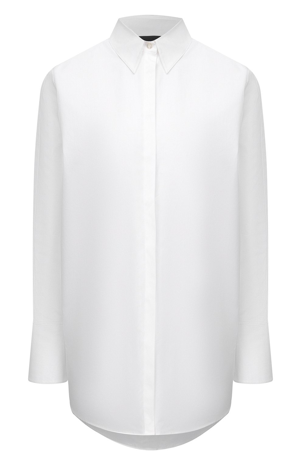 Хлопковая рубашка EMPORIO ARMANI белого цвета по цене 38300 руб., арт. 6K2C68/2N8YZ, фото 1 Хлопковая рубашка EMPORIO ARMANI, арт. 6K2C68/2N8YZ, фото 1