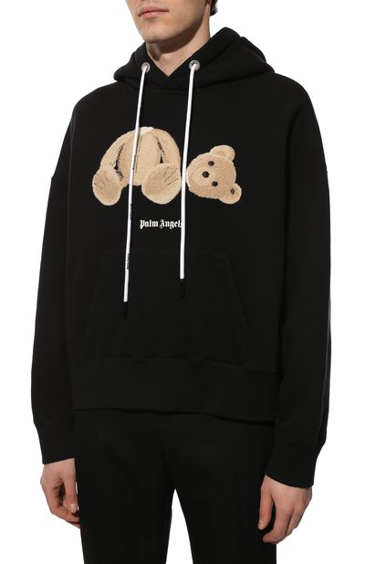 Хлопковое худи PALM ANGELS, арт. PMBB058C99FLE0011060, фото 3