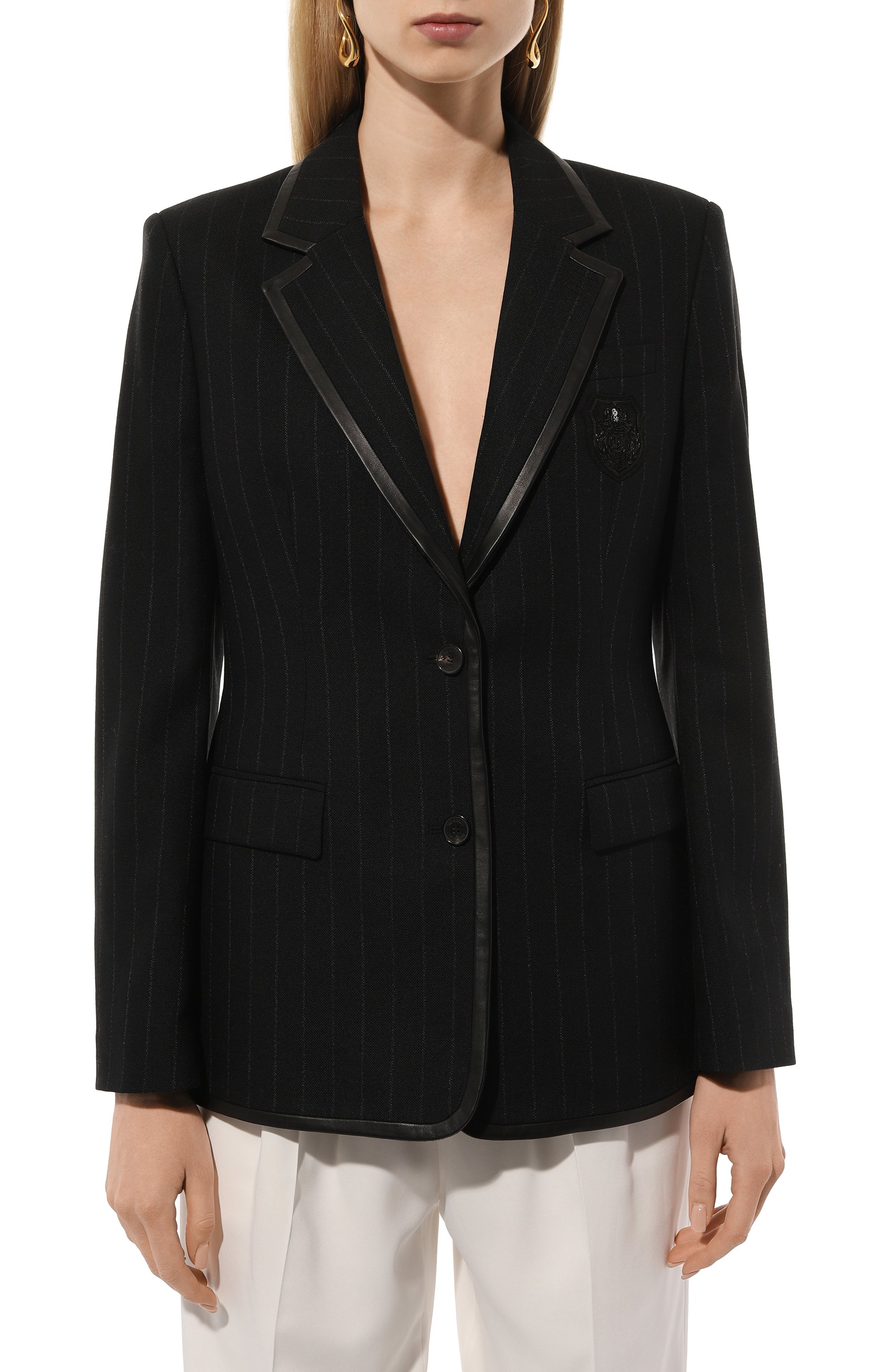 Шерстяной жакет THE KOOPLES, арт. FVES29024K, фото 3